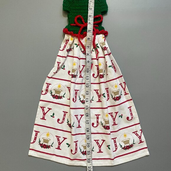 Dress Shape Dish Towel, Crochet Pot Holder, Crochet Set Towel Potholder - Picture 13 of 13